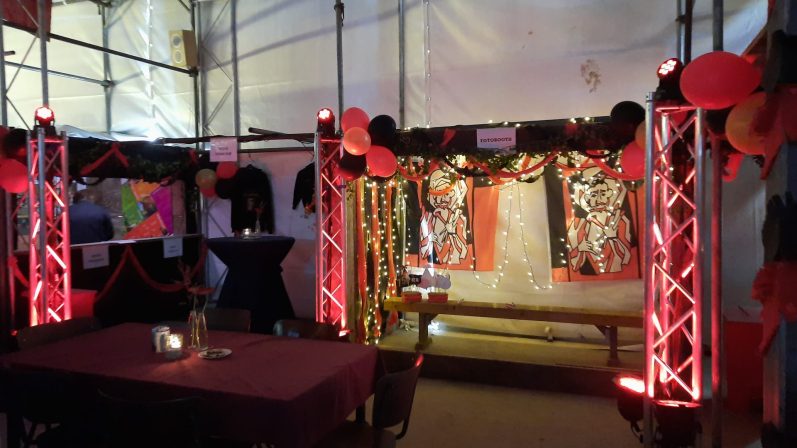 Verlichte truss